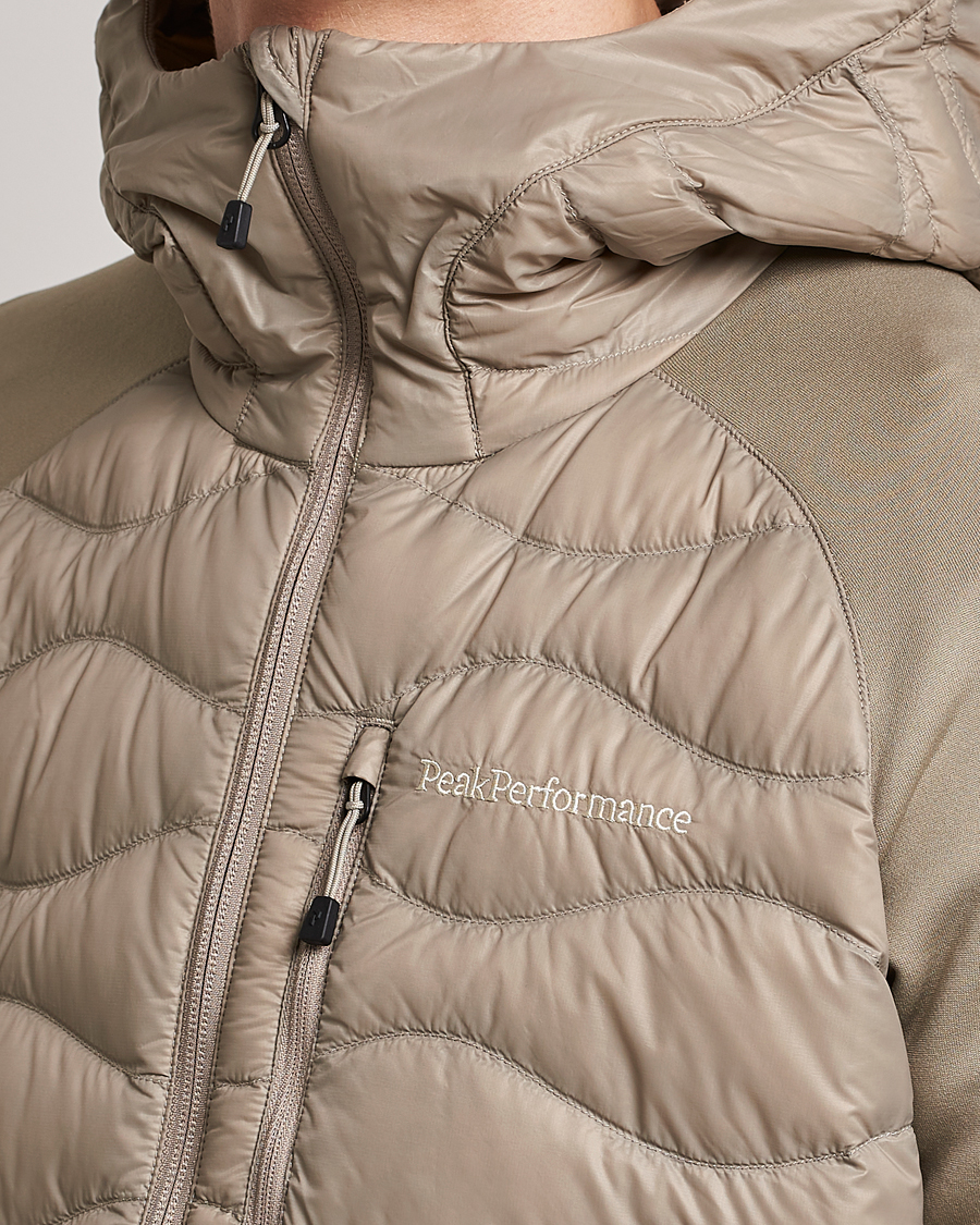 Herre | Jakker | Peak Performance | Helium Hooded Hybrid Avid Beige