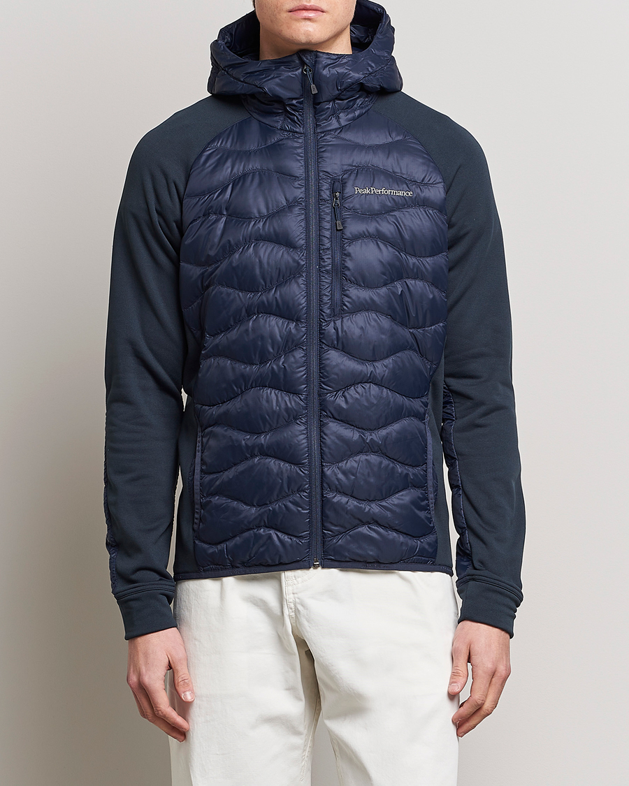 Herre | Jakker | Peak Performance | Helium Hooded Hybrid Blue Shadow