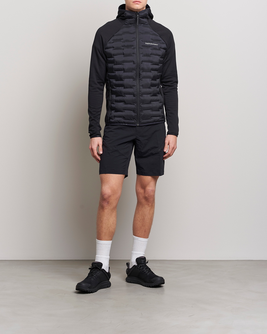 Herre | Jakker | Peak Performance | Argon Hybrid Hooded Jacket Black