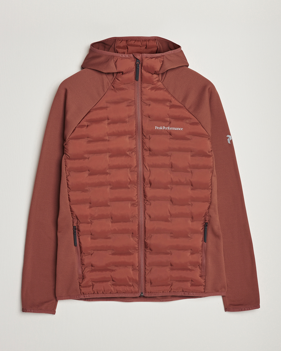 Herre | Jakker | Peak Performance | Argon Hybrid Light Hood Jacket Classic Clay