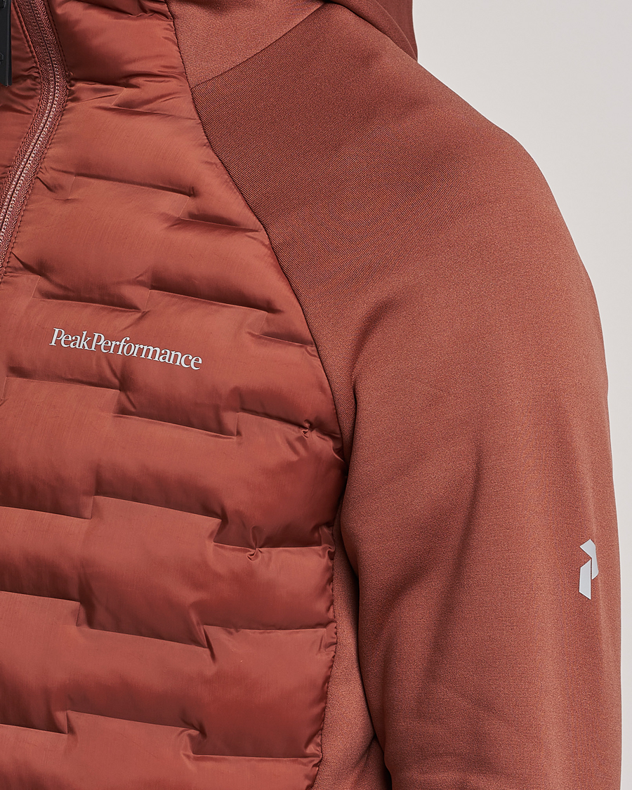 Herre | Jakker | Peak Performance | Argon Hybrid Light Hood Jacket Classic Clay