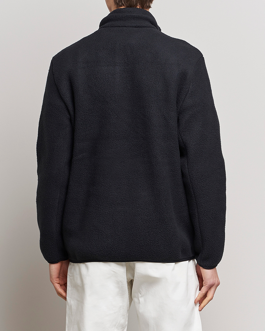 Herre | Trøjer | Peak Performance | Fleece Snap Sweater Black