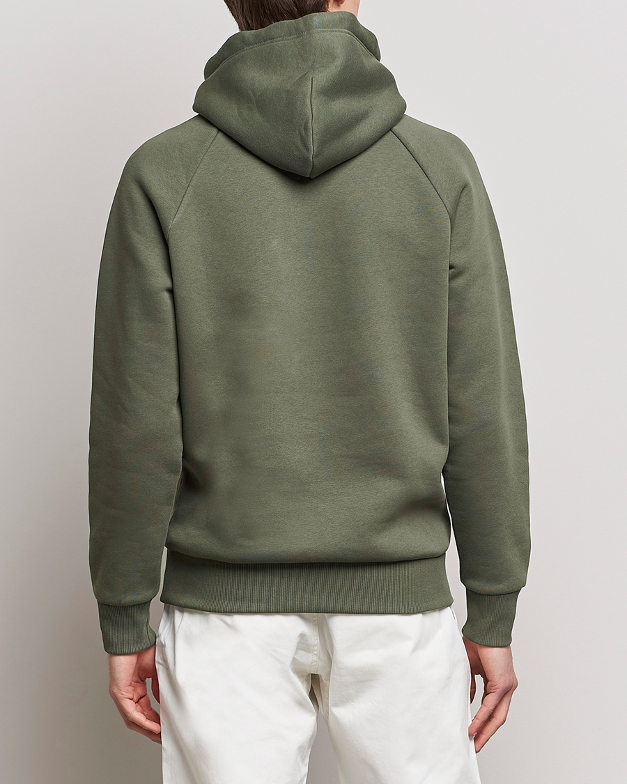 Herre | Trøjer | Peak Performance | Original Small Logo Hood Pine Needel