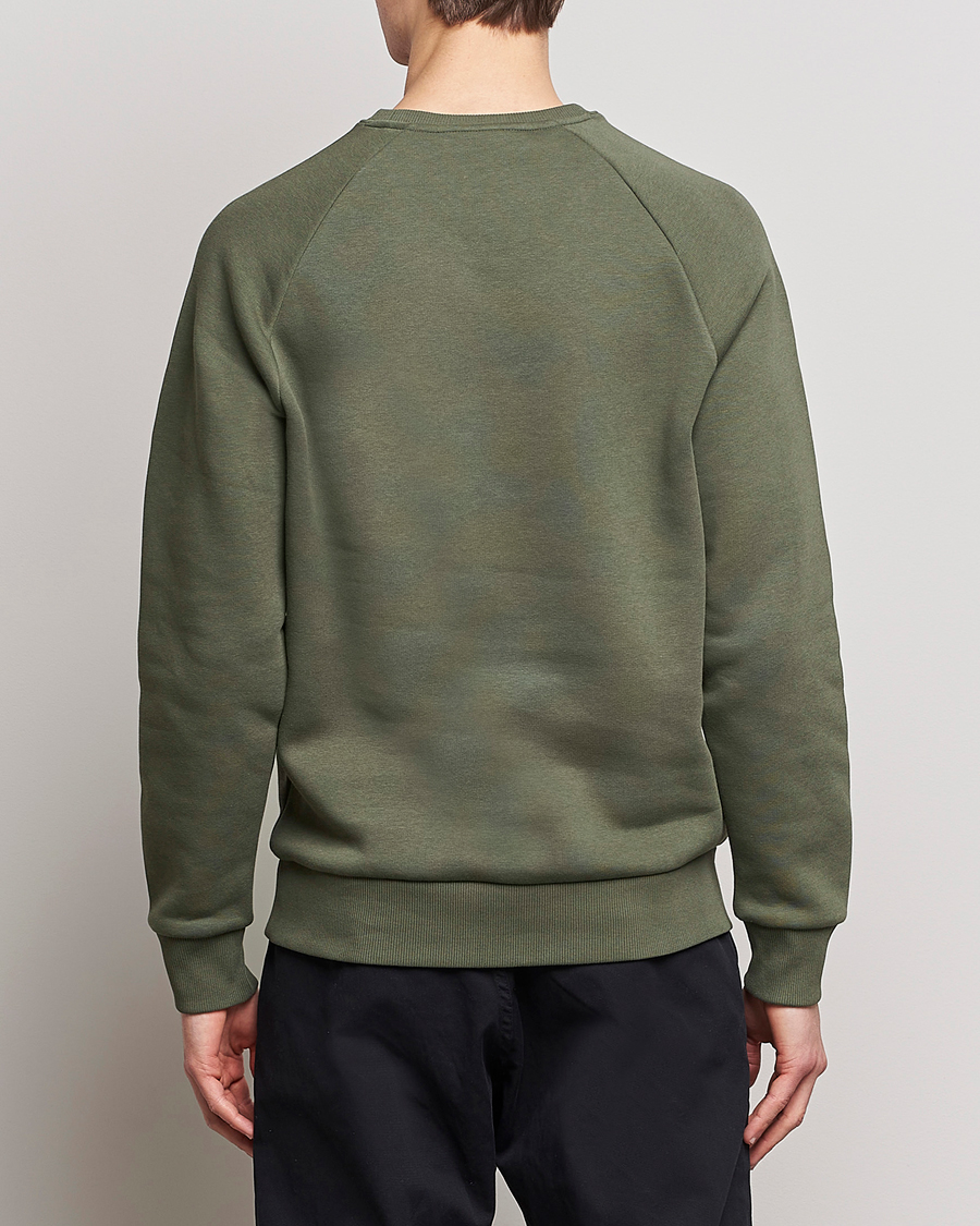 Herre | Trøjer | Peak Performance | Original Small Logo Crew Neck Sweatshirt Pine Needle
