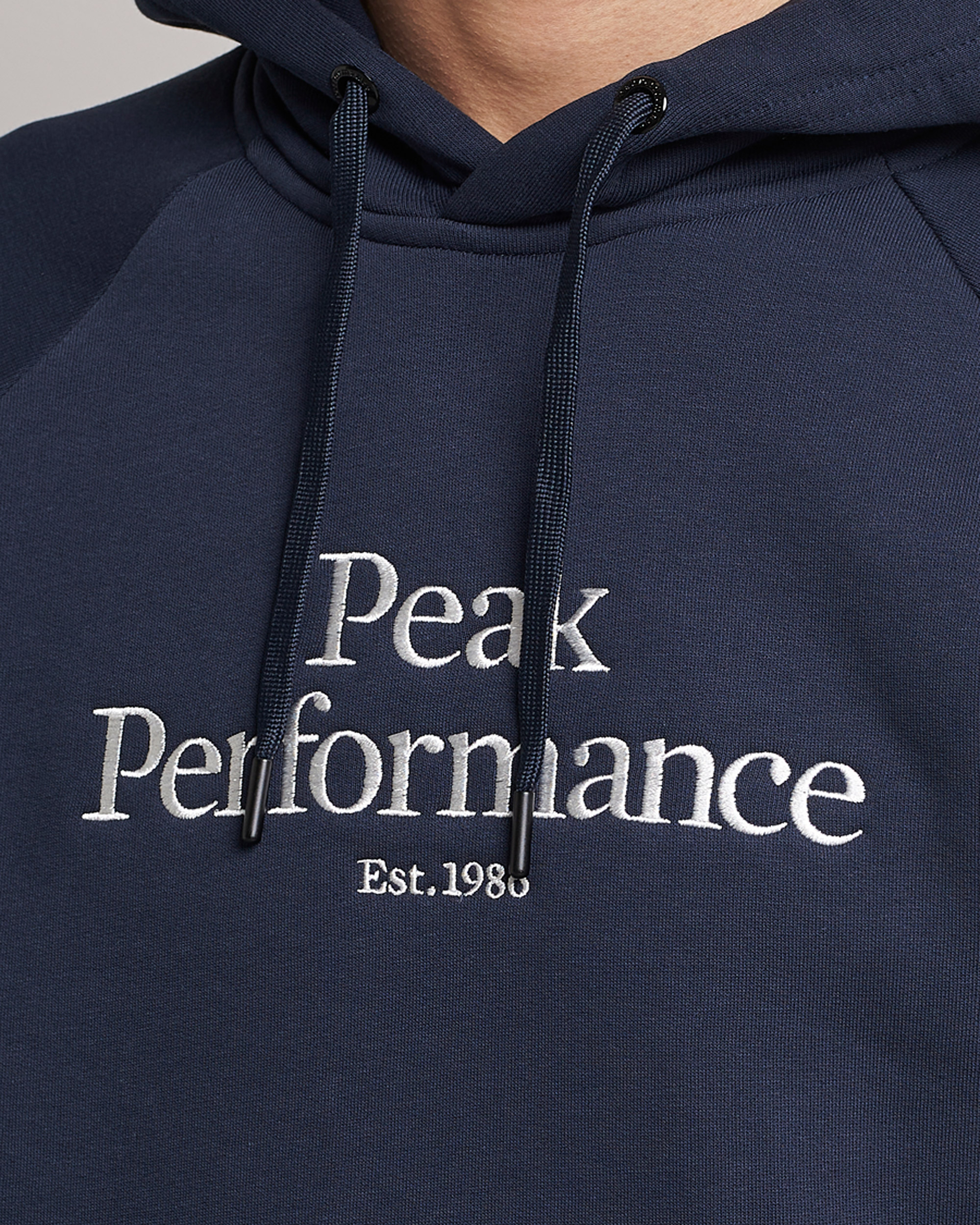 Herre | Trøjer | Peak Performance | Original Logo Hoodie Blue Shadow