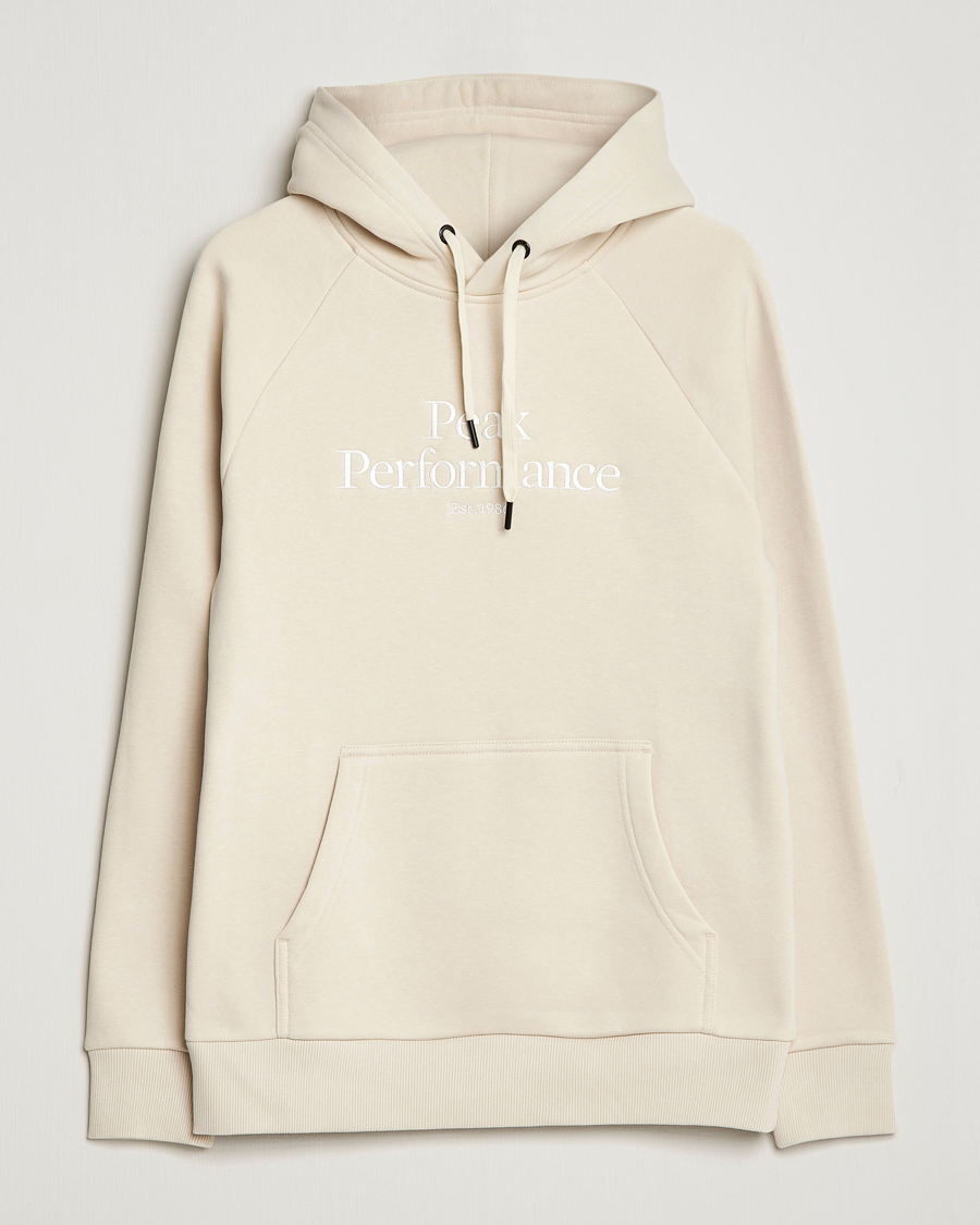 Herre | Trøjer | Peak Performance | Original Logo Hoodie Sand Fog