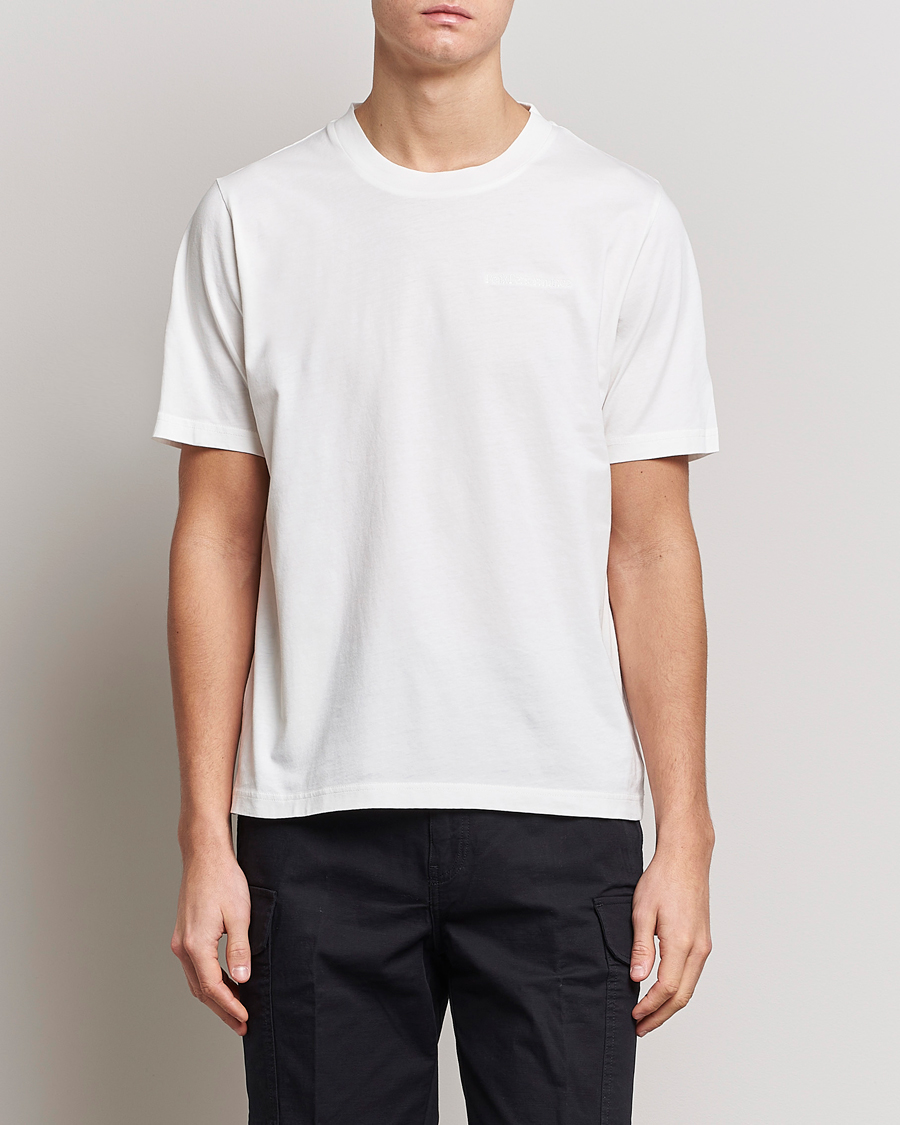 Herre | Hvide t-shirts | Peak Performance | Original Logo Crew Neck T-Shirt Off White