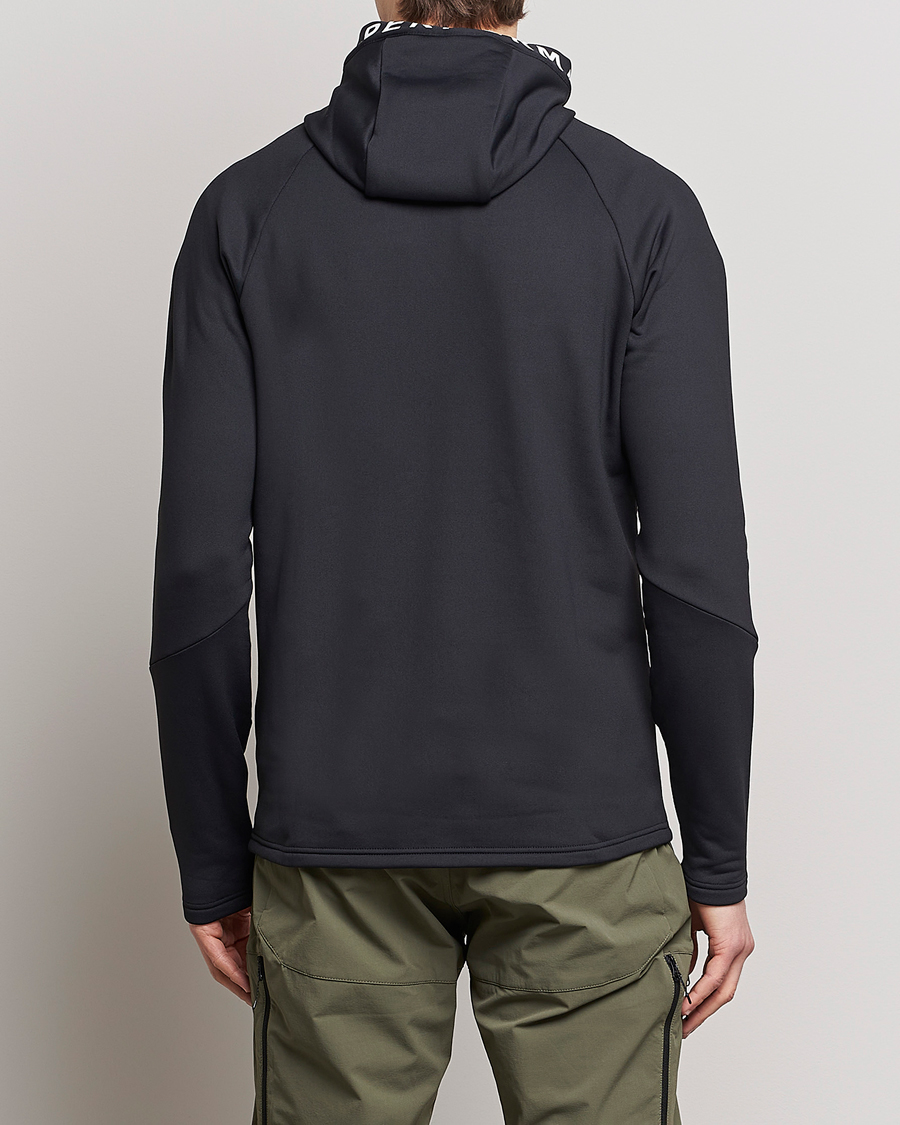 Herre | Trøjer | Peak Performance | Rider Zip Hood Fleece Black