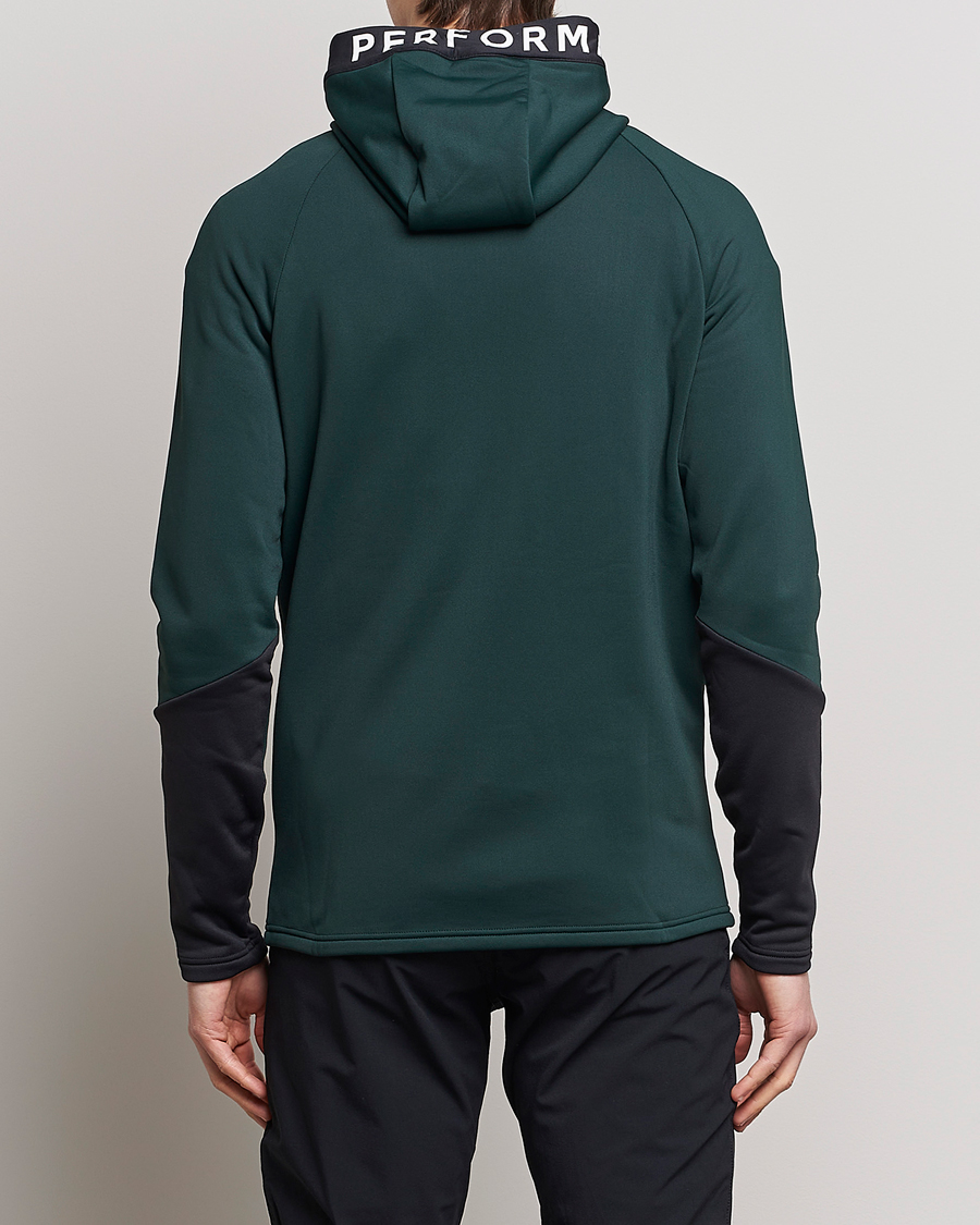 Herre | Trøjer | Peak Performance | Rider Zip Hood Fleece Scarab Green/Black