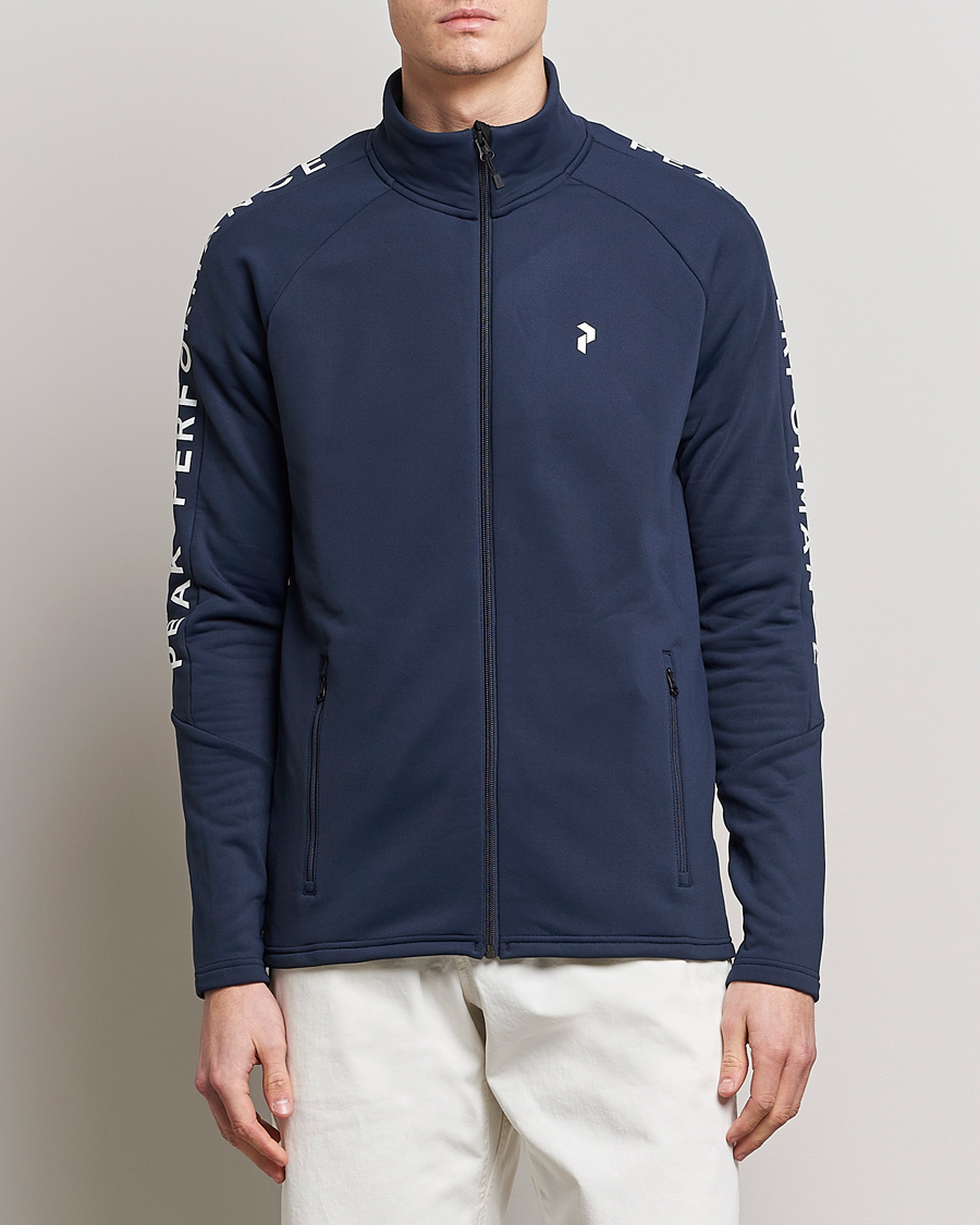 Herre | Trøjer | Peak Performance | Rider Zip Zip Jacket Blue Shadow