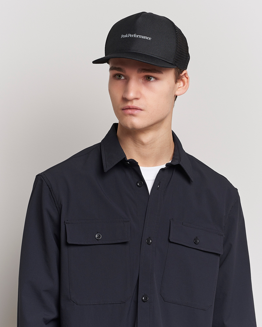 Herre | Peak Performance Trucker Cap Black | Peak Performance | Trucker Cap Black