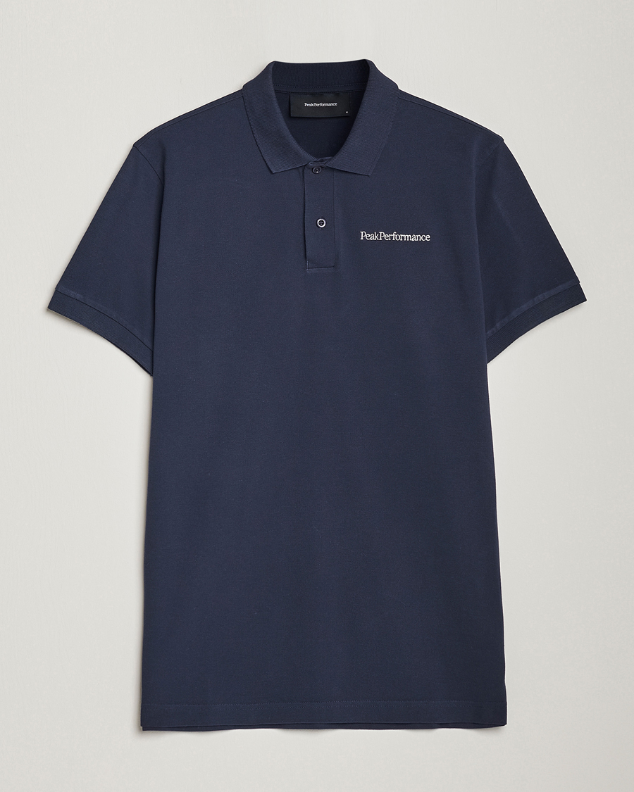Herre | Polotrøjer | Peak Performance | Original Polo Blue Shadow