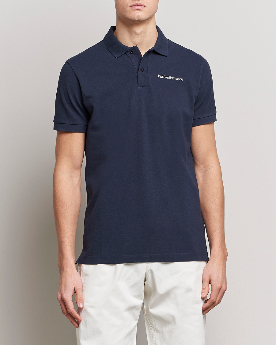 Herre | Polotrøjer | Peak Performance | Original Polo Blue Shadow