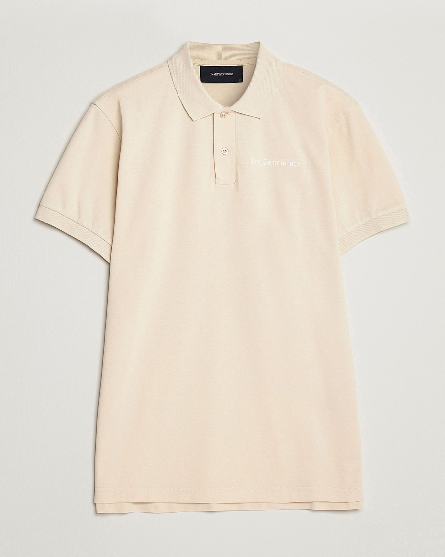Herre | Polotrøjer | Peak Performance | Original Polo Sand Fog
