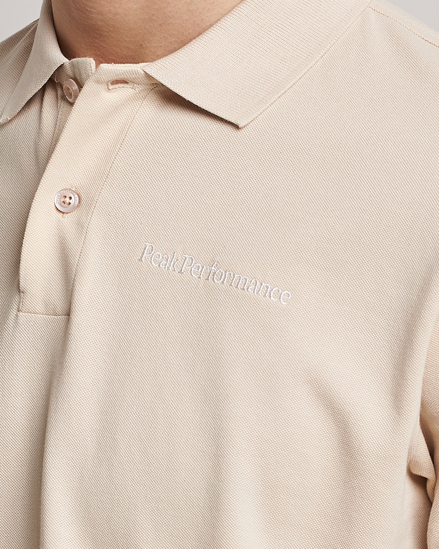 Herre | Polotrøjer | Peak Performance | Original Polo Sand Fog