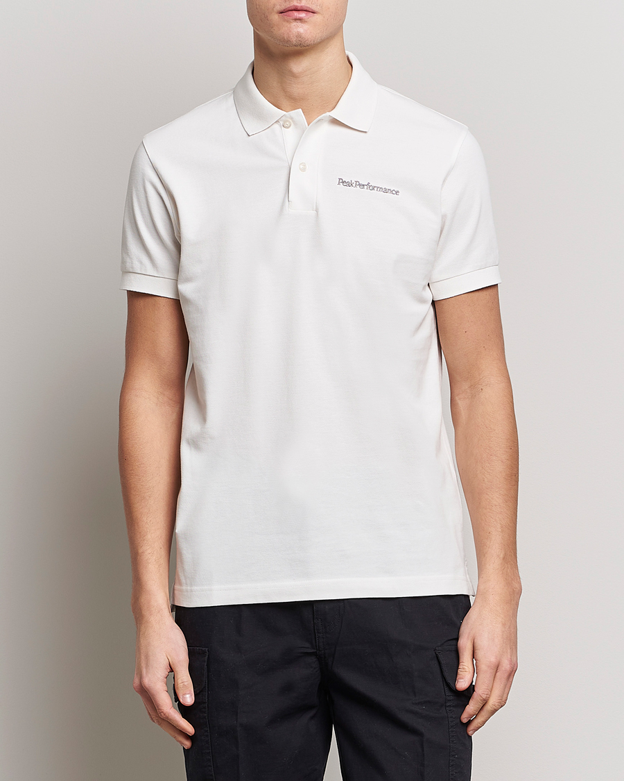 Herre | Polotrøjer | Peak Performance | Original Polo Off White