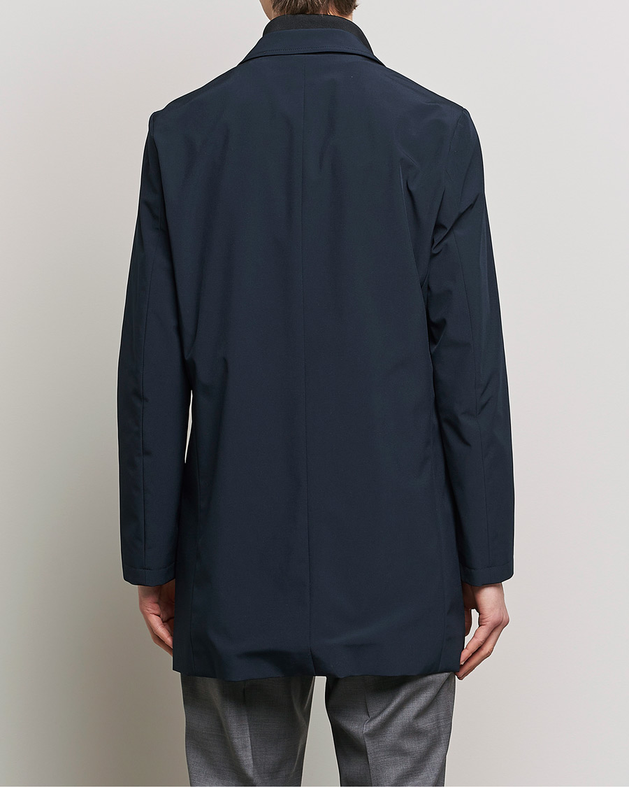 Herre | Jakker | Oscar Jacobson | Dalton Nylon Liner Coat Navy
