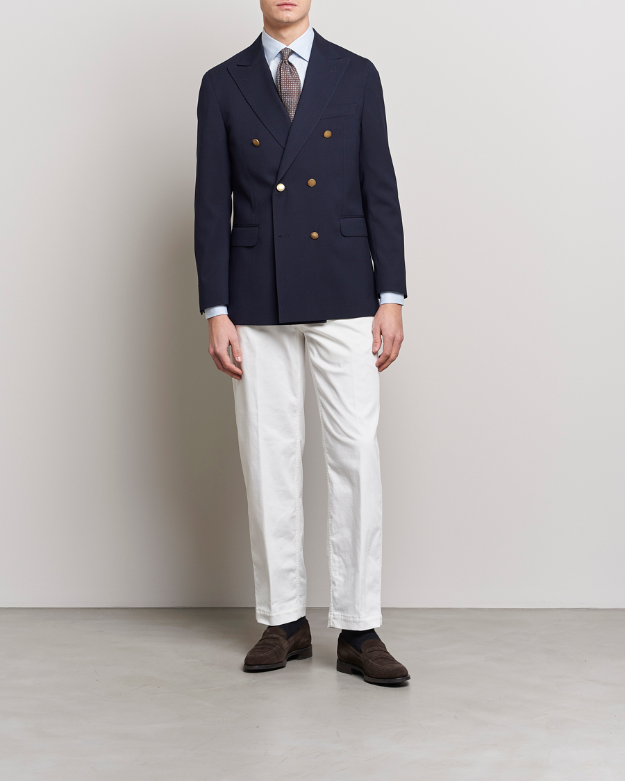 Herre | Blazere & jakker | Oscar Jacobson | Farris Double Breasted Club Blazer Navy