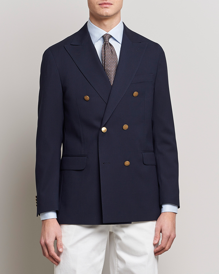 Herre | Blazere & jakker | Oscar Jacobson | Farris Double Breasted Club Blazer Navy