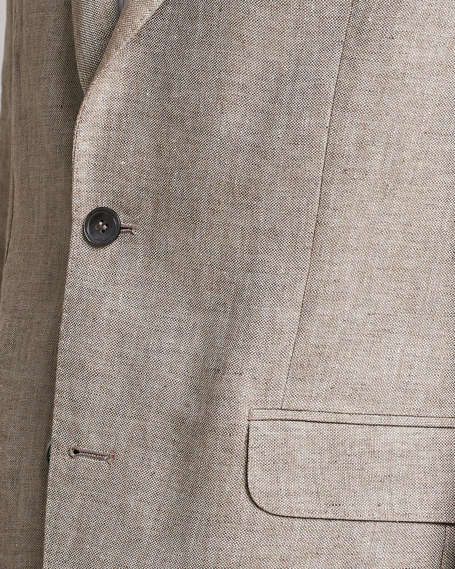 Herre | Blazere & jakker | Oscar Jacobson | Ferry Soft Linen Blazer Beige