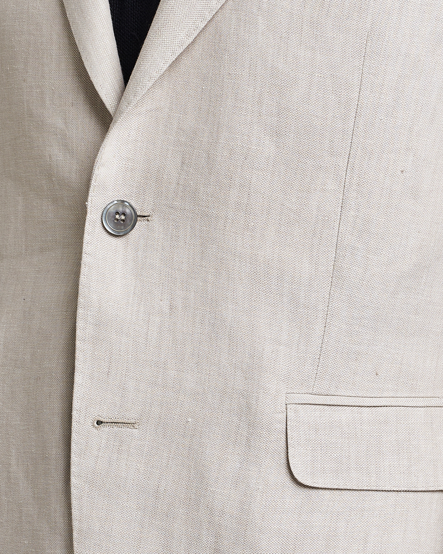 Herre | Blazere & jakker | Oscar Jacobson | Ferry Soft Linen Blazer Off White