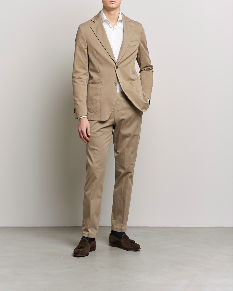 Herre | Blazere & jakker | Oscar Jacobson | Egel Cotton Blazer Beige