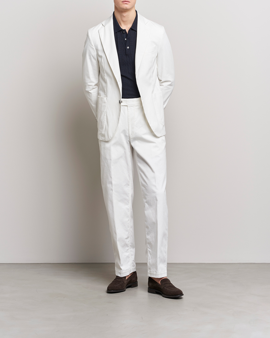 Herre | Blazere & jakker | Oscar Jacobson | Egel Cotton Blazer White