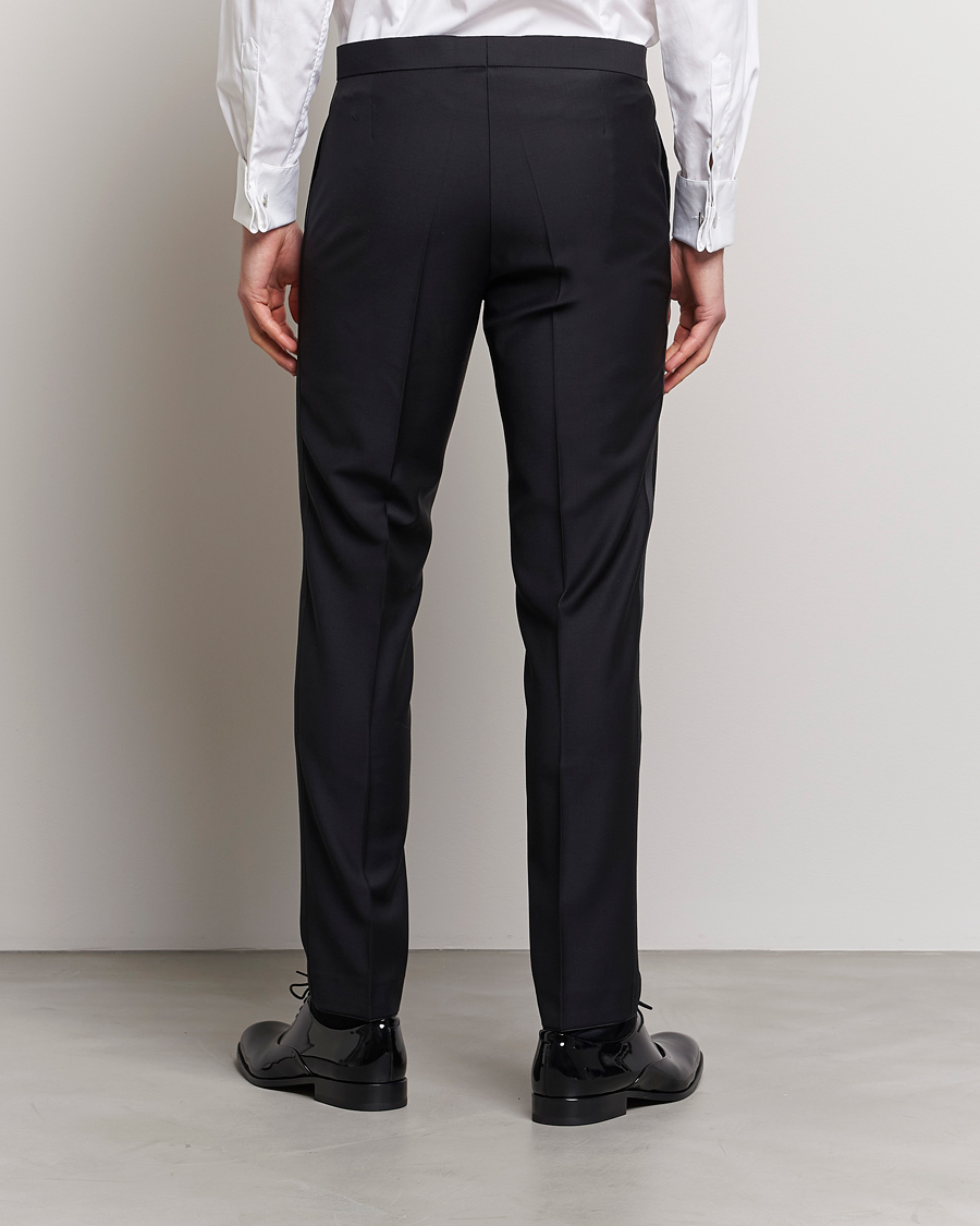 Herre | Bukser | Oscar Jacobson | Denz Tuxedo Trousers Black