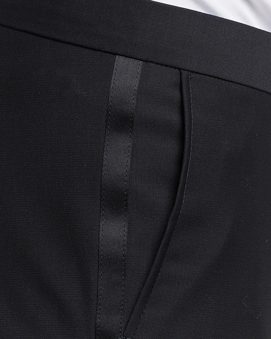 Herre | Bukser | Oscar Jacobson | Denz Tuxedo Trousers Black