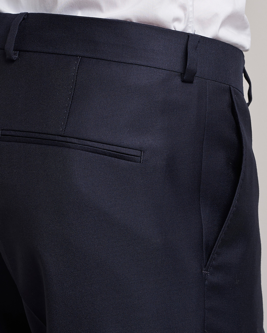 Herre | Jakkesæt | Oscar Jacobson | Ego Loro Piana Zelander Merino Wool Suit Navy