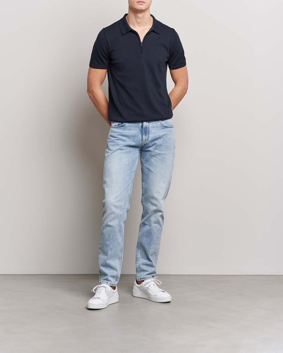Herre | Jeans | Oscar Jacobson | Albert Cotton Stretch Jeans Light Wash