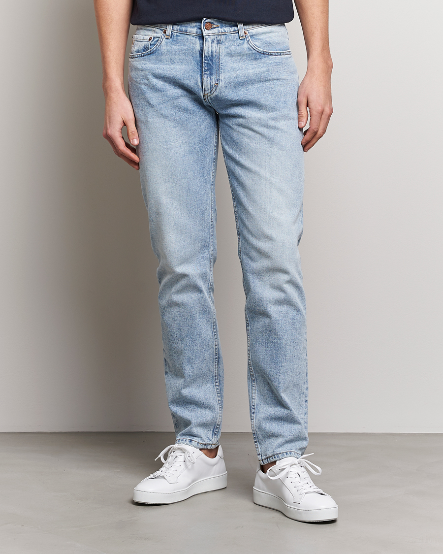 Herre | Jeans | Oscar Jacobson | Albert Cotton Stretch Jeans Light Wash