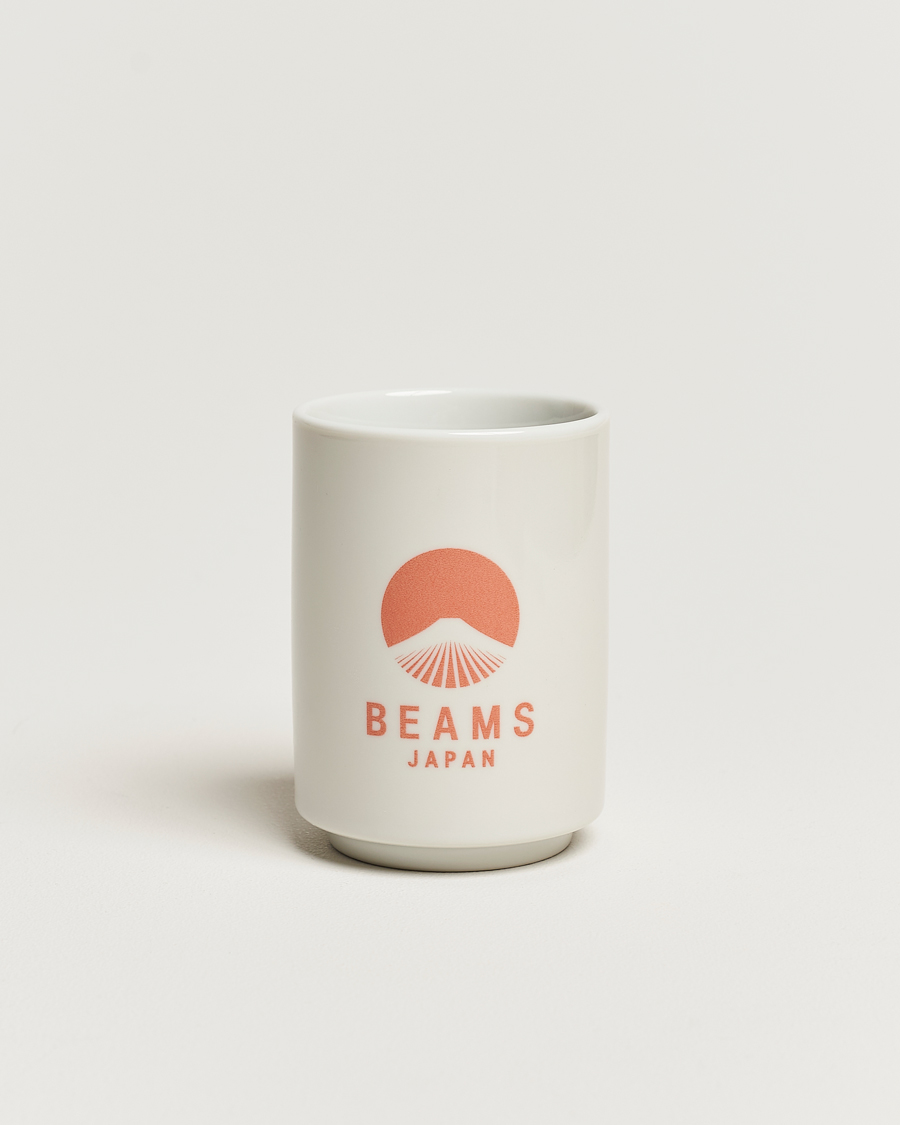 Herre | Beams Japan Logo Sushi Cup White/Red | Beams Japan | Logo Sushi Cup White/Red