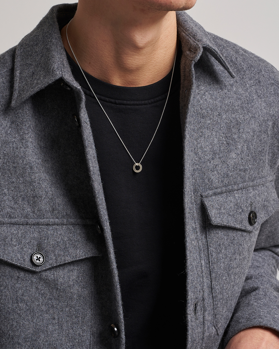 Herre | Contemporary Creators | LE GRAMME | Circle Necklace Le 1.1 Sterling Silver