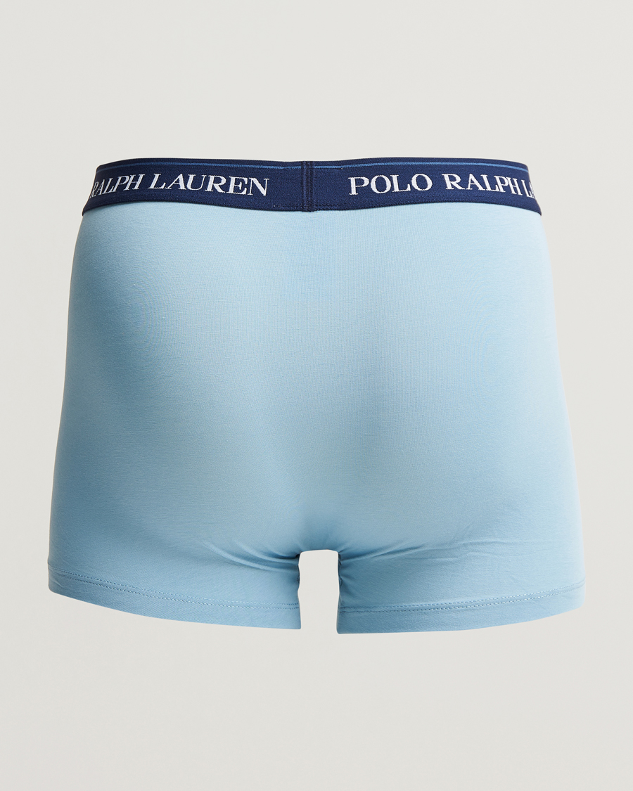 Herre | Undertøj | Polo Ralph Lauren | 3-Pack Trunk Blue/Orange/Steel Blue