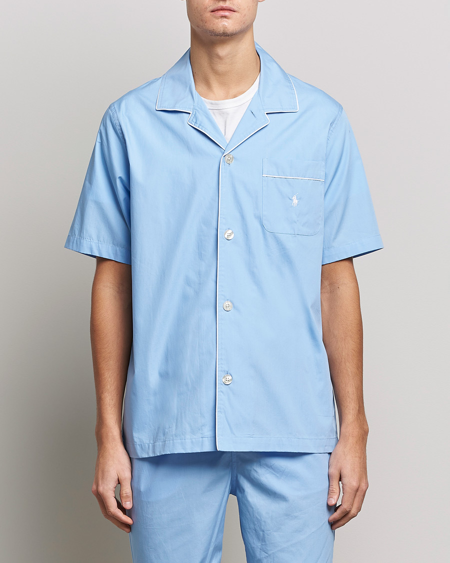 Herr |  | Polo Ralph Lauren | Cotton Short Pyajama Set Solid Austin Blue