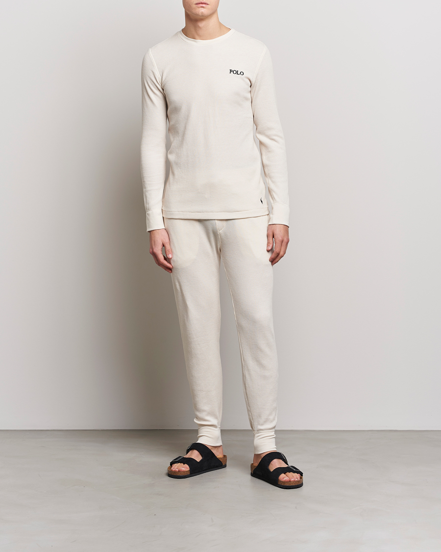 Herre | Bukser | Polo Ralph Lauren | Waffle Sweatpants Guide Cream