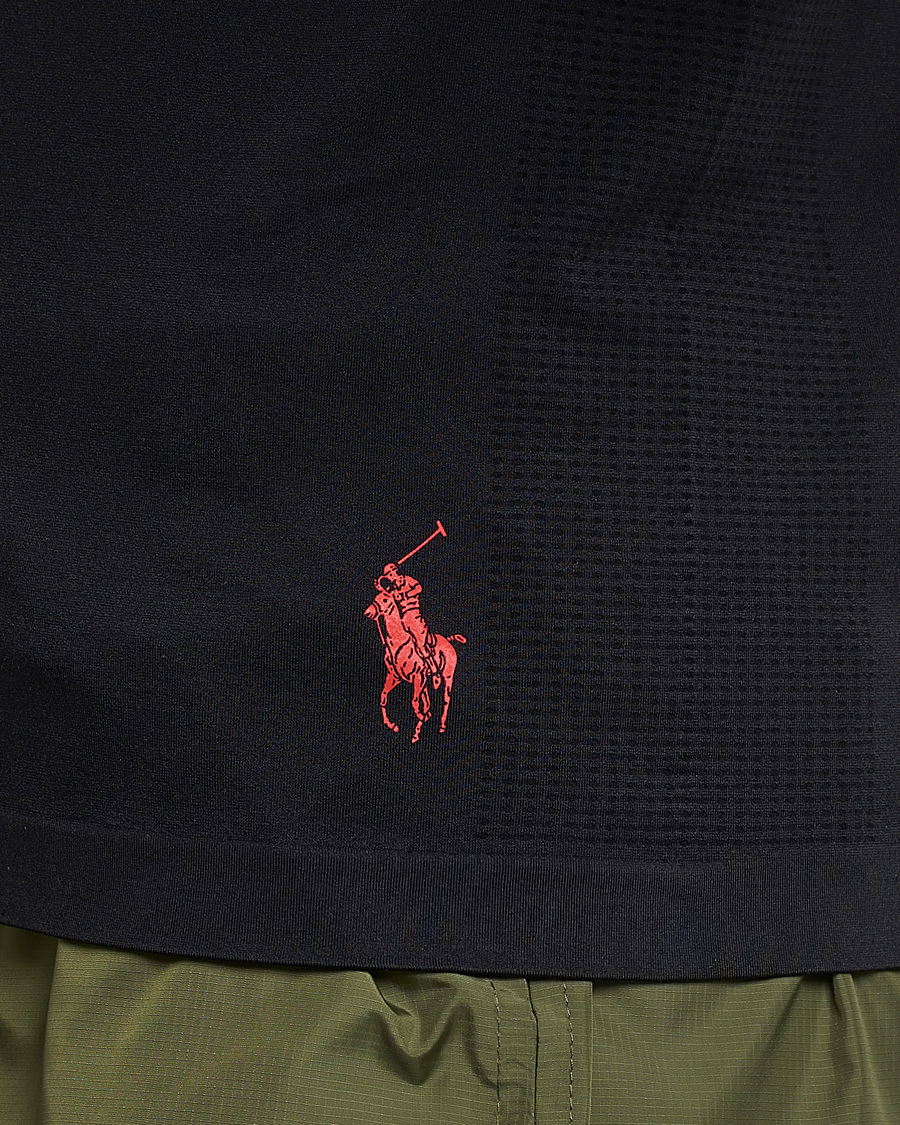 Herre | T-Shirts | Polo Ralph Lauren | Active Crew Neck Tee Polo Black