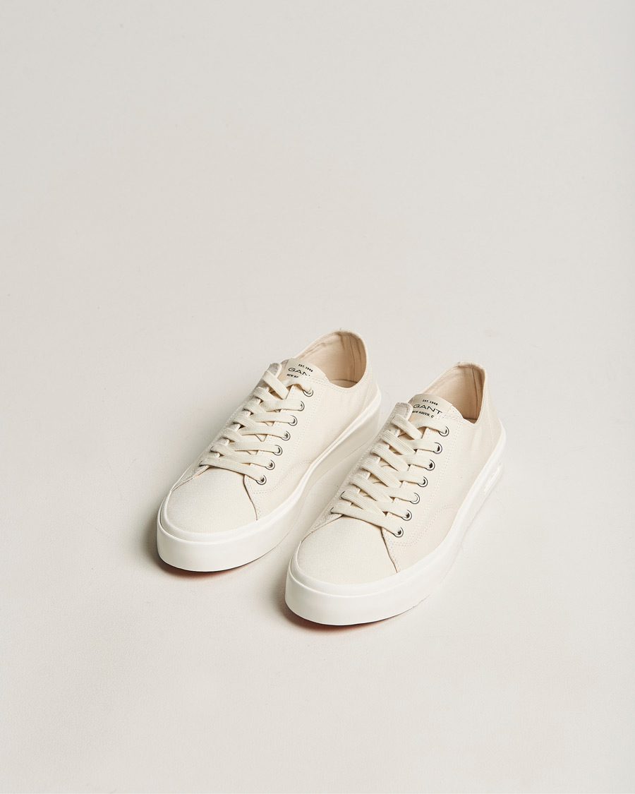 Herre | GANT Prepbro Canvas Sneaker Off White | GANT | Prepbro Canvas Sneaker Off White