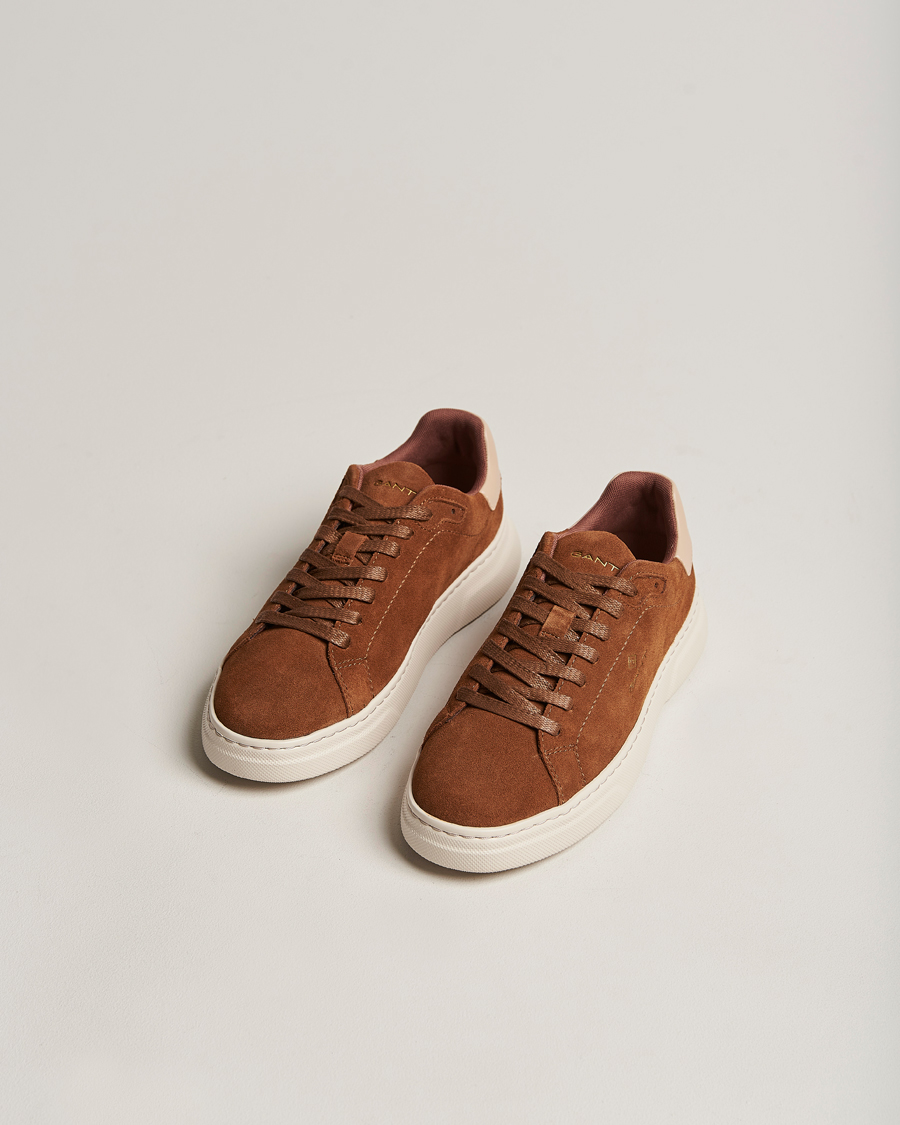Herre | GANT Joree Lightweight Suede Sneaker Cognac | GANT | Joree Lightweight Suede Sneaker Cognac
