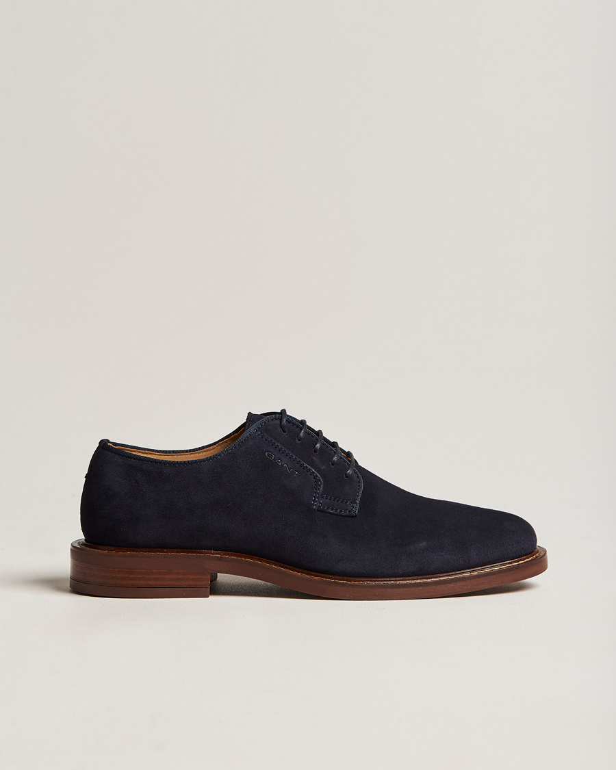 Herre | GANT St Akron Suede Derby Marine | GANT | St Akron Suede Derby Marine