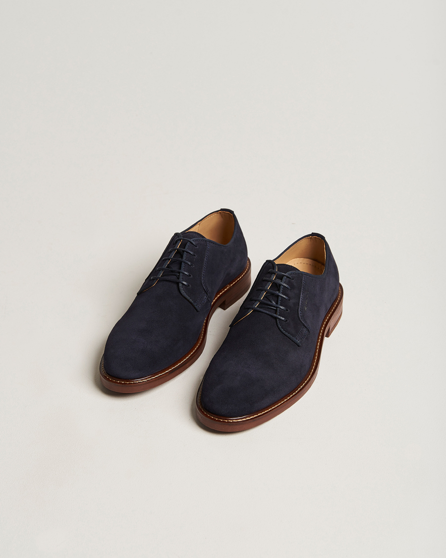 Herre | GANT St Akron Suede Derby Marine | GANT | St Akron Suede Derby Marine