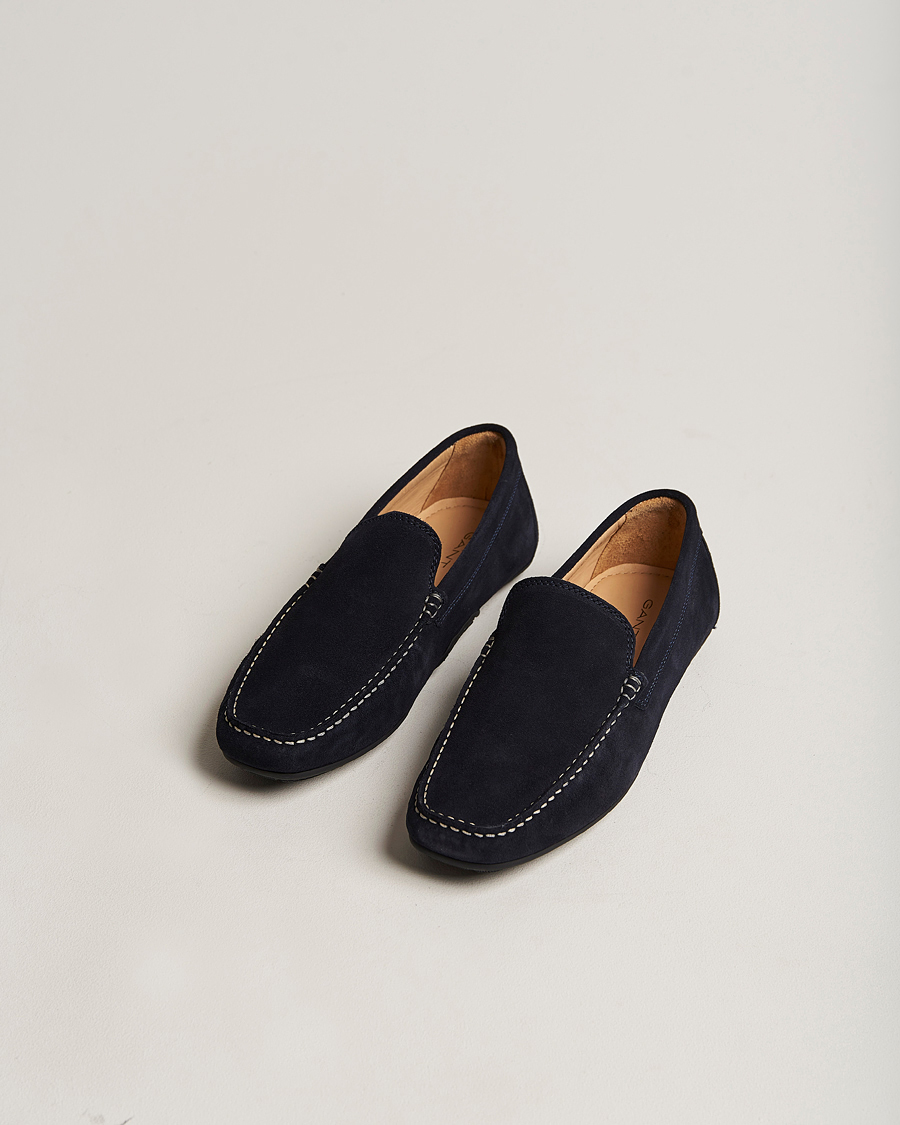 Herre | GANT Mc Bay Suede Car Shoe Marine | GANT | Mc Bay Suede Car Shoe Marine