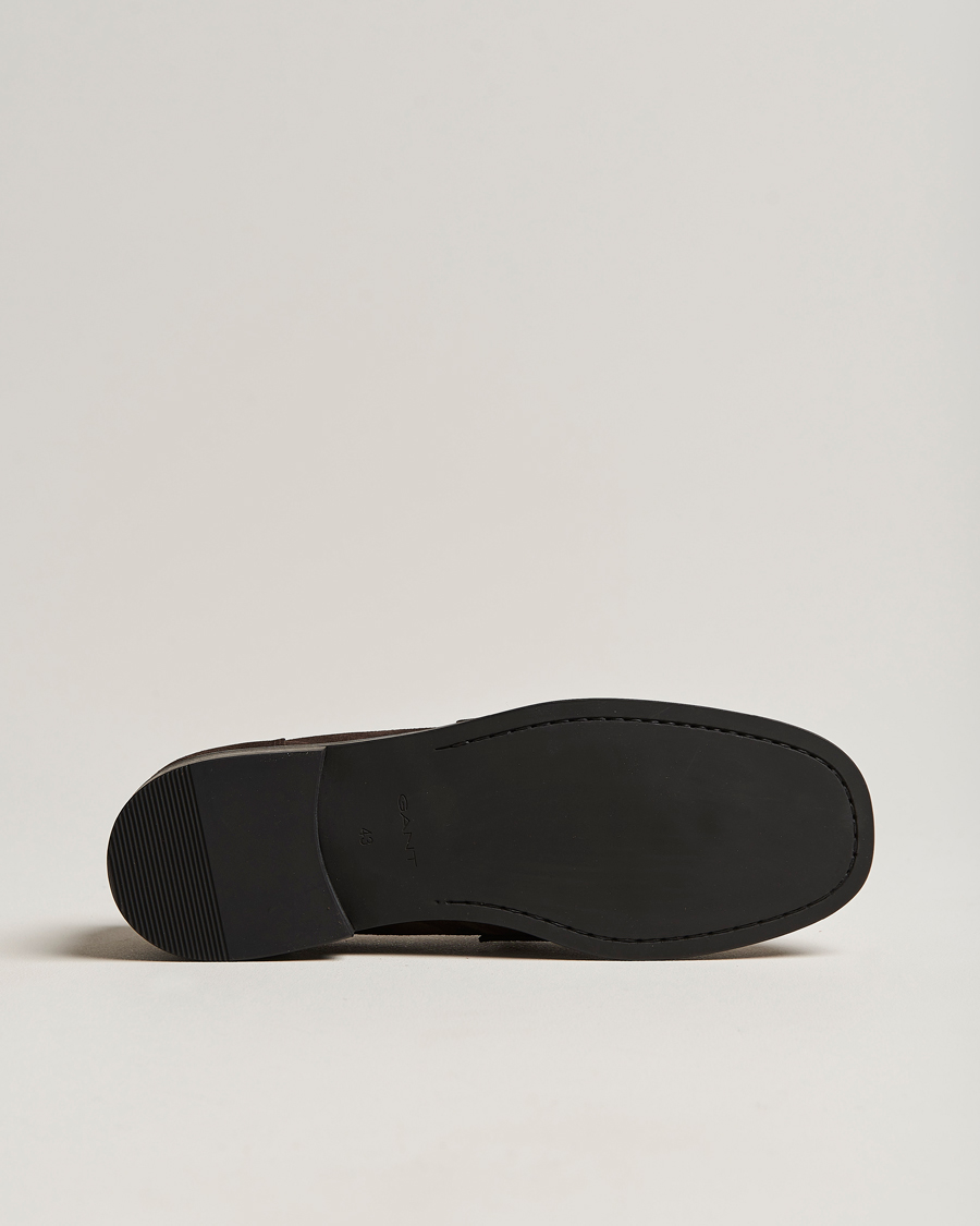 Herre | GANT Louon Suede Loafer Espresso | GANT | Louon Suede Loafer Espresso