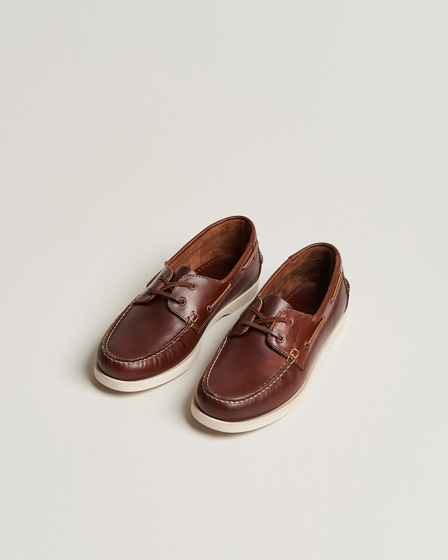 Herre | GANT Prince Leather Boat Shoe Cognac | GANT | Prince Leather Boat Shoe Cognac