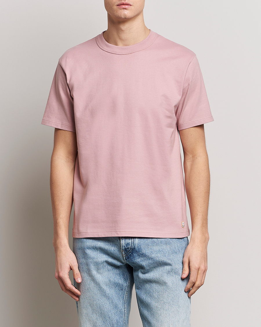 Herre | T-Shirts | Armor-lux | Callac T-Shirt Antic Pink