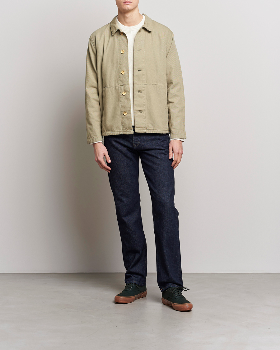 Herre | Skjorter | Armor-lux | Veste Pecheur Heritage Overshirt Argile