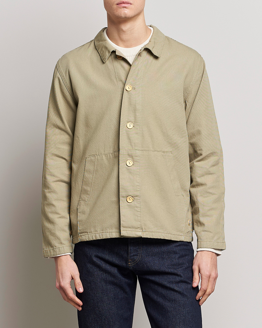 Herre | Skjorter | Armor-lux | Veste Pecheur Heritage Overshirt Argile