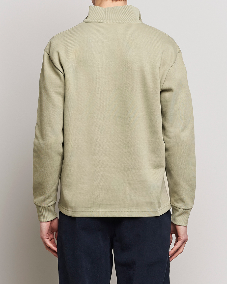 Herre | Trøjer | Armor-lux | Camionneur Cotton Half Zip Sweater Argile