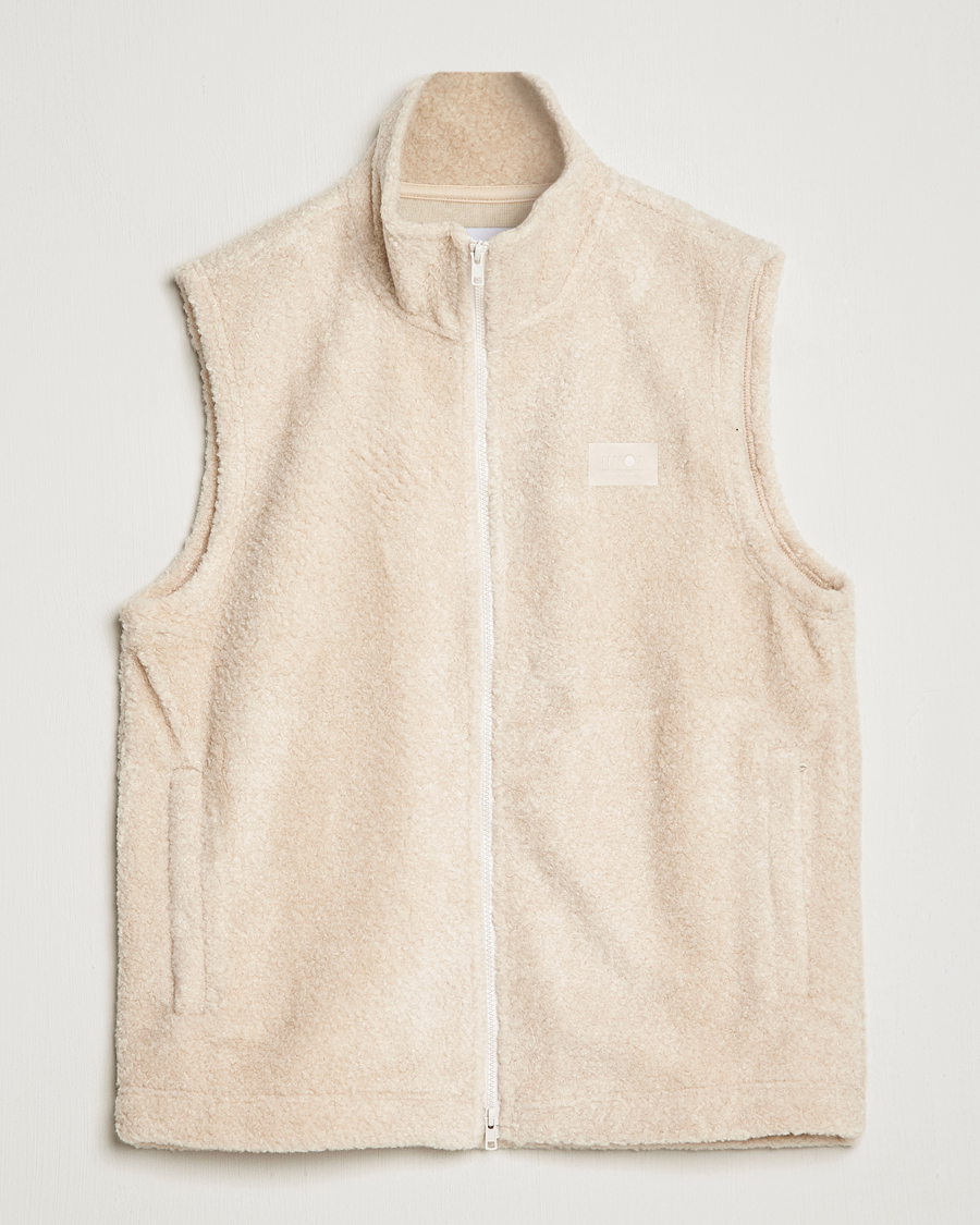 Herre | Trøjer | NN07 | Nil Pile Vest Ecru